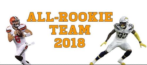 Who makes the 2018 NFL season's All-Rookie team?