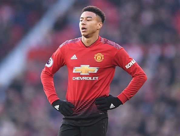 Jesse Lingard could lose his place in the United starting lineup.