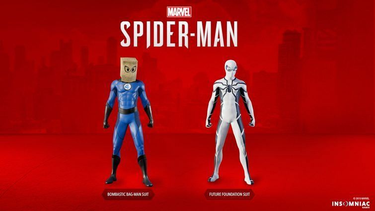 Two new Fantastic Four suits for Spidey available today