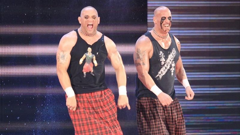 The Headbangers made a surprise return to SmackDown Live in 2016