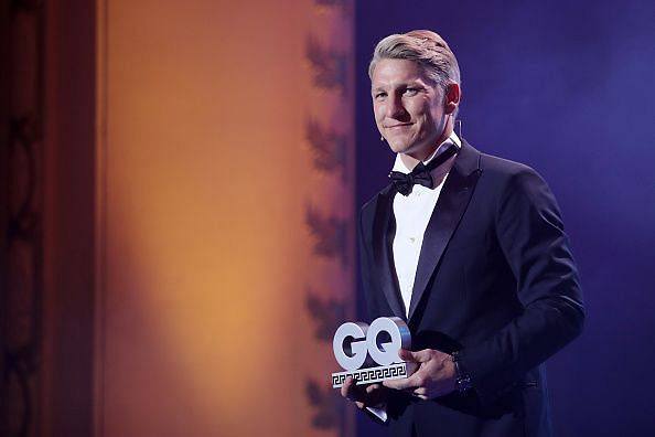 Schweinsteiger at the GQ Men Of The Year Award 2018