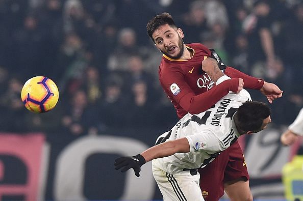 Manchester United are eyeing a swoop for Kostas Manolas