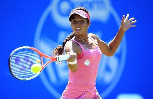 Ankita Raina made a winning start to her qualifying campaign