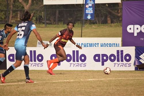 Marcus Joseph scored his third goal in I-League against Mohun Bagan