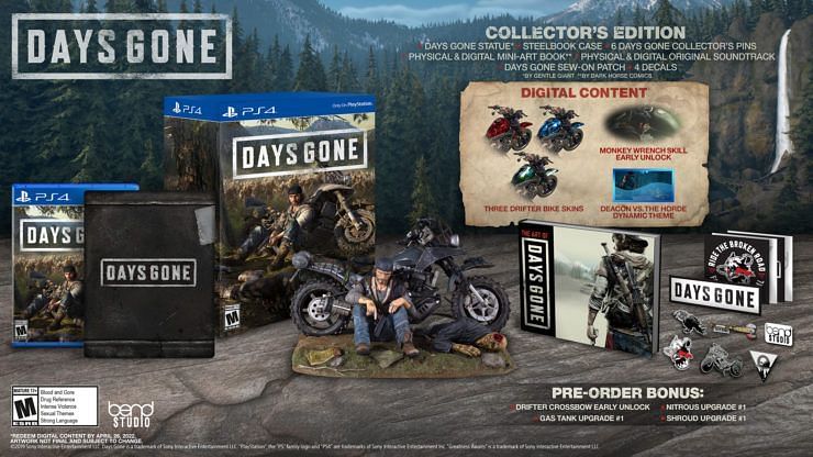 Days Gone Collector Edition