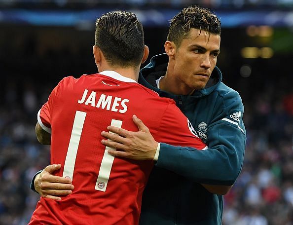 Much like Ronaldo, James&#039; future seems to lie away from the Bernabeu