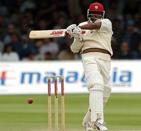 Brian Lara with his stylish pull shot