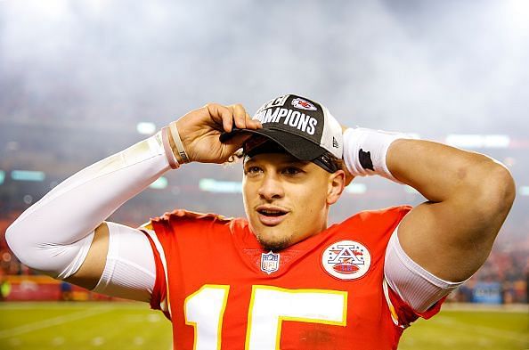 Mahomes threw 50 TD passes in his first year as a starter for the Kansas City Chiefs