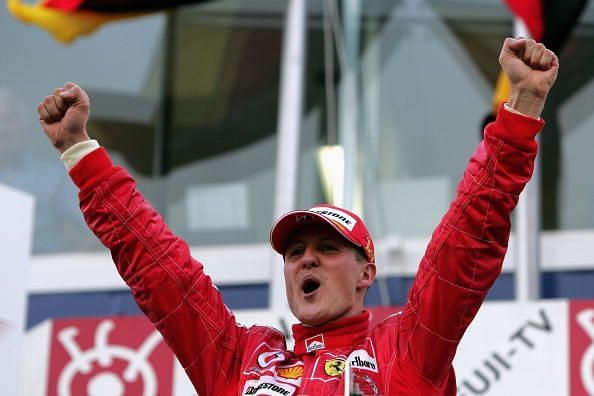 Schumacher won seven F1 titles