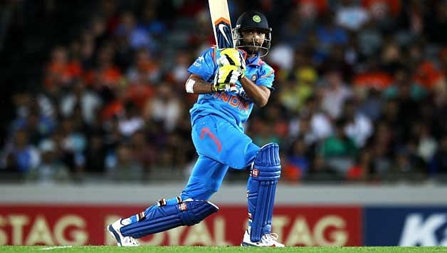 Ravindra Jadeja smashed 5 fours and 4 sixes in his innings of 66 runs