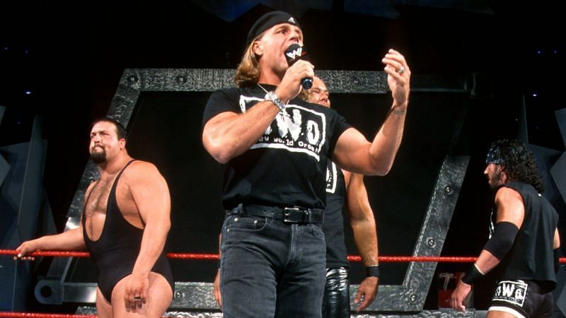 Shawn Michaels and X-Pac join the nWo on 14th January 2002, Raw