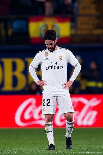 Isco has been disappointing for Real Madrid