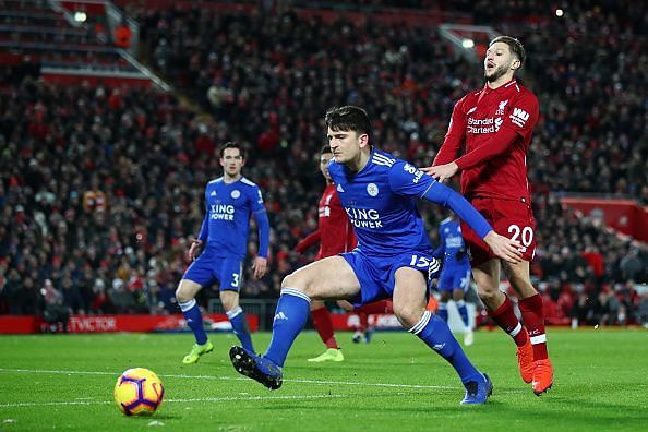 Leicester stopped Liverpool at Anfield