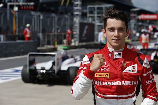 Leclerc exults after scoring a pole at Spielberg, Red Bull Ring