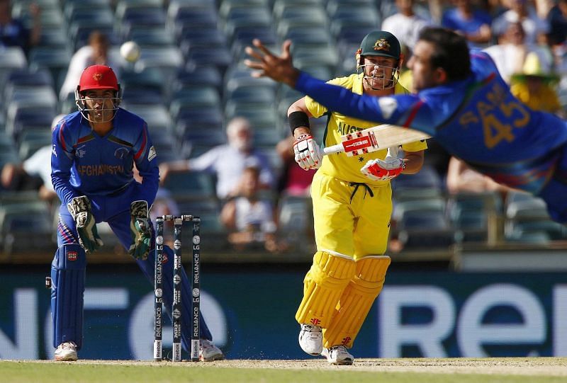 David Warner led the charge with a 178-run knock to rout Afghanistan