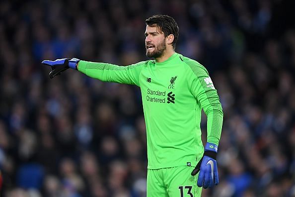 Alisson has been a major contributor for Liverpool