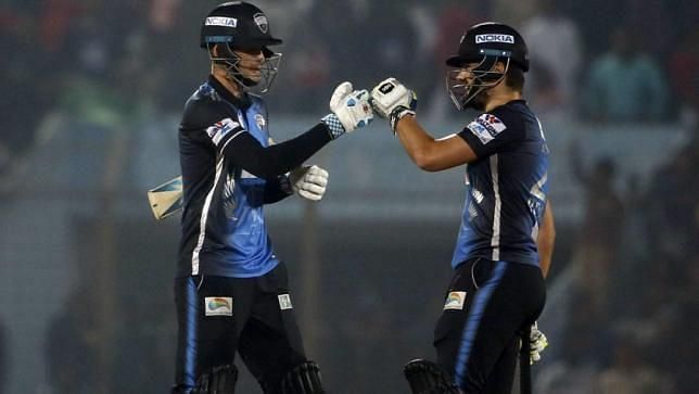 Rilee Rossouw and Alex Hales play for Rangpur Riders in BPL 2019