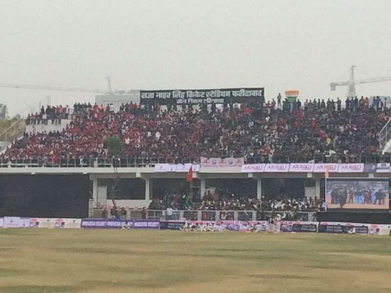 Image result for Nahar singh Stadium faridabad