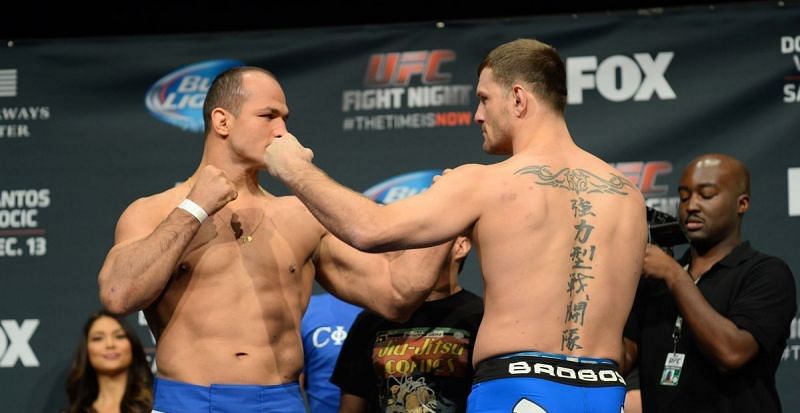 JDS edged Miocic in their first fight back in 2014