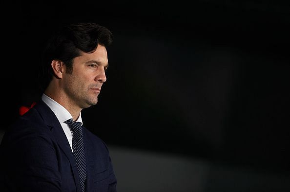 An alarmed Solari knows the need of a striker