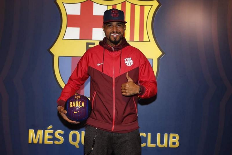 Kevin-Prince Boateng has joined Barcelona on loan