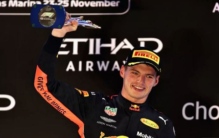 Max Verstappen after yet another podium finish