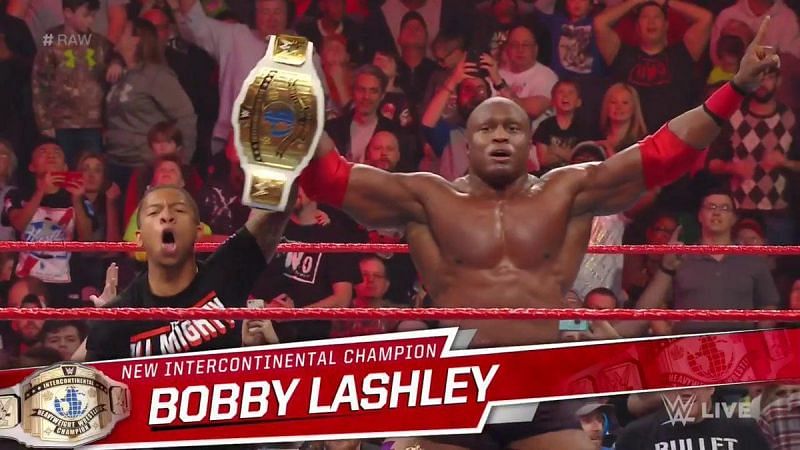 &#039;The All Mighty&#039; Bobby Lashley is the Intercontinental Champion for the first time