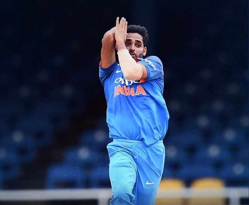 Bhuvi takes 100 ODi wickets in this match