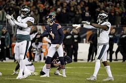 Eagles stave off Bears on missed FG; Chargers edge Ravens