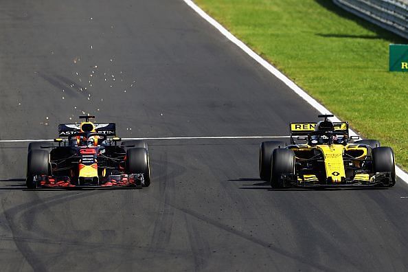 The signing of Daniel Ricciardo (left) was a real coup for Renault.