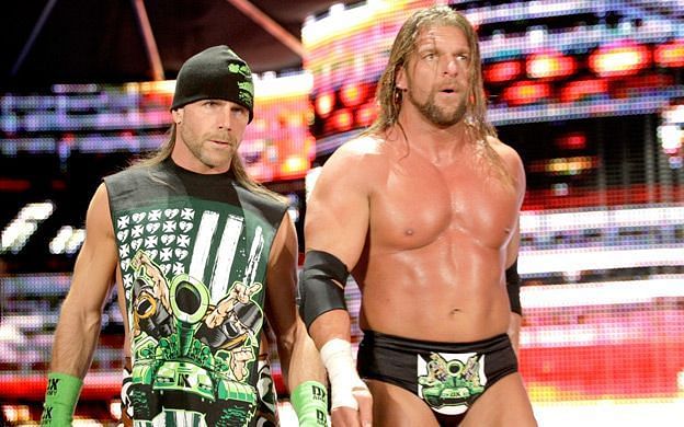 Michaels and Triple H in their 2009 run.