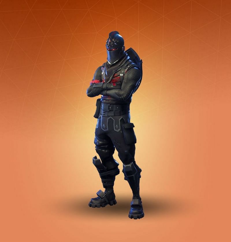 The Black Knight is one of the rarest Fortnite skins