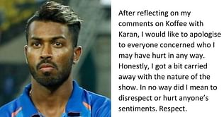 Hardik Pandya apologizes for his actions on Koffee with Karan; BCCI official responds
