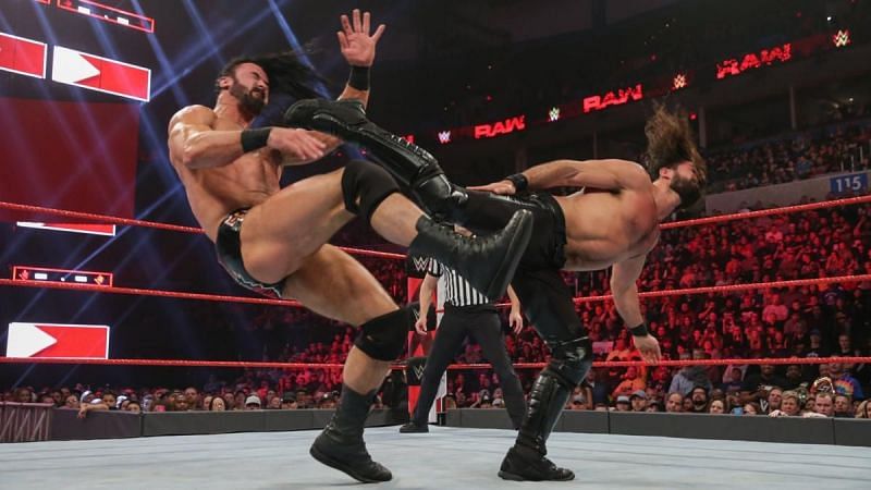 Seth Rollins gave Drew McIntyre his first clean loss since his return