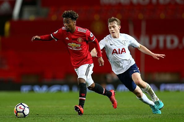 Manchester United youngster Angel Gomes