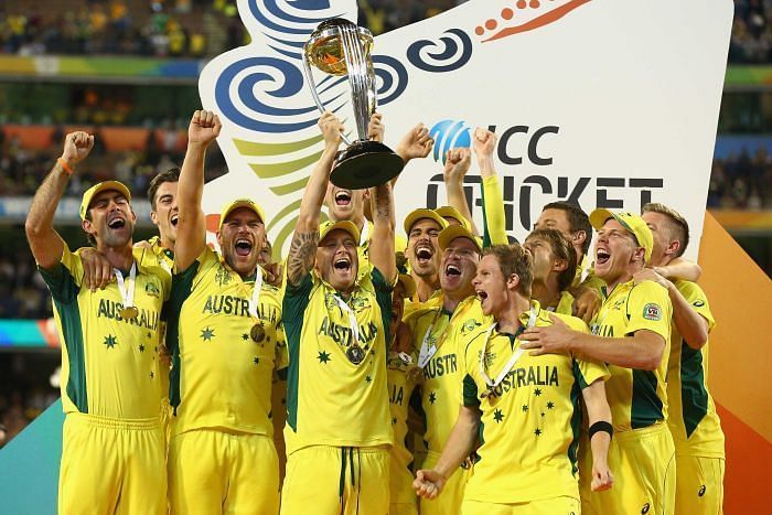 Australia won the World Cup for the fifth time in 2015
