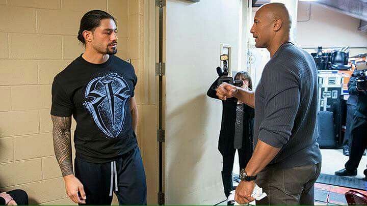 Roman Reigns and The Rock