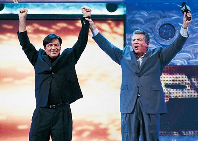 Eric Bischoff and Vince McMahon both wielded power backstage in their respective companies