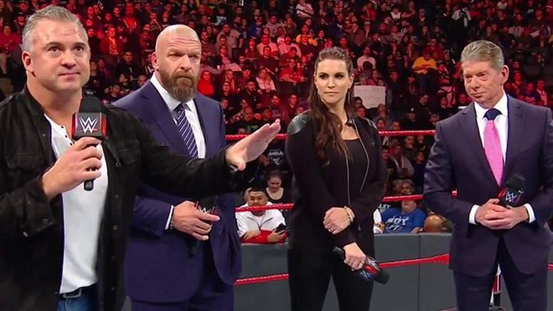 The McMahons and Triple H mention change is coming to the WWE