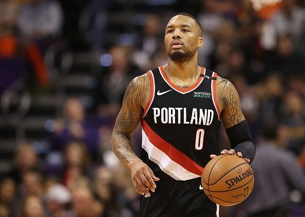 Portland Trail Blazers are being led from the front by Damian Lillard