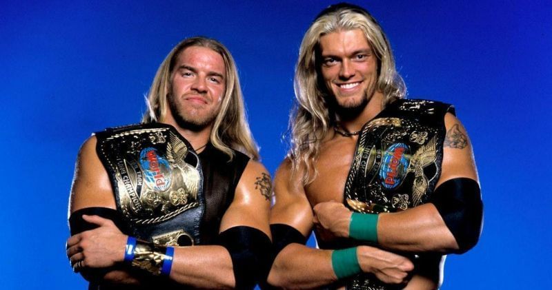 Both Christian and Edge would capture World titles after splitting in 2001.