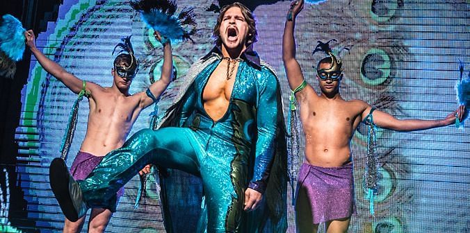 Dalton Castle flanked by the Boys in ROH.