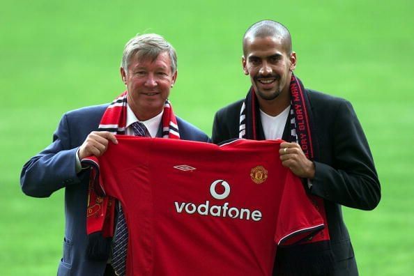 Sir Alex Ferguson and Juan Sebasti&Atilde;&iexcl;n Ver&Atilde;&sup3;n