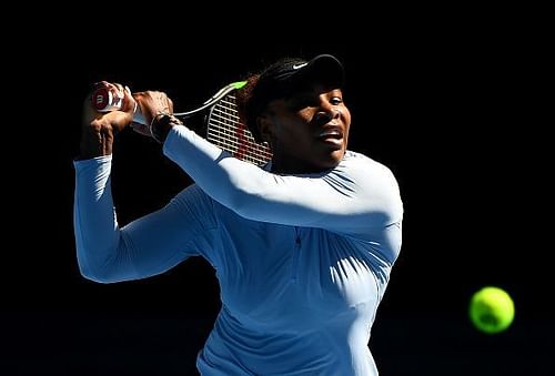 Serena Williams is gearing up for her first round match against Tatjana Maria