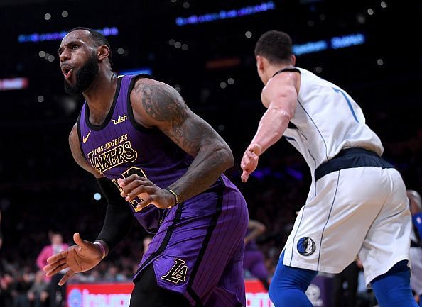 The Los Angeles Lakers are going to be without LeBron James