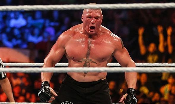 Brock Lesnar and Braun Strowman are advertised for the show
