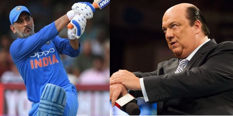 Paul Heyman had something to say about the recent MS Dhoni promotion