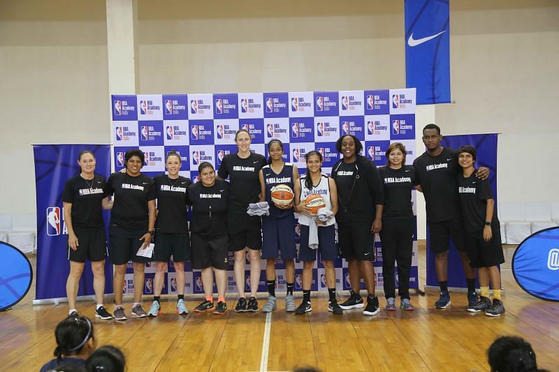 Individual Award Winners at the 2018 NBA Academies Women&#039;s Program at The NBA Academy India