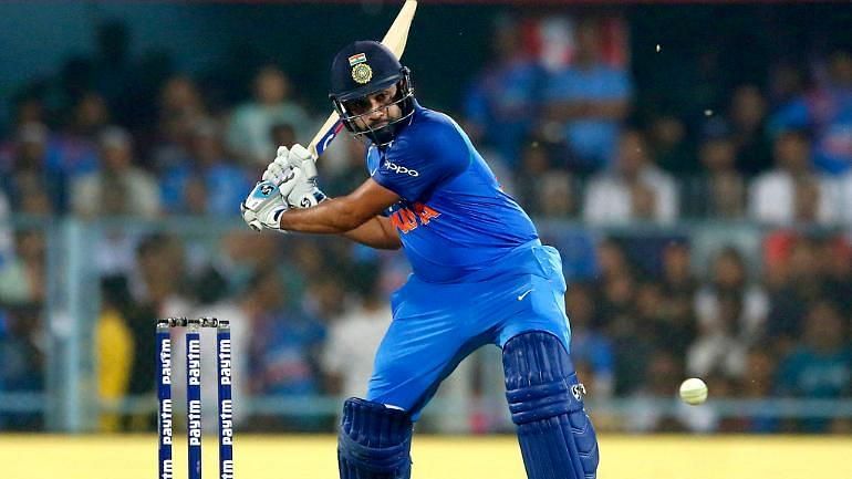 Rohit Sharma is the second highest six-hitter for India in ODIs