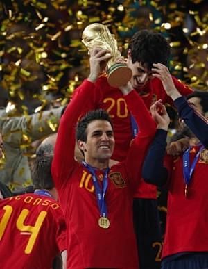 Fabregas was instrumental in Spain&#039;s World Cup victory
